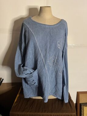 Italian made cotton linen top soft design